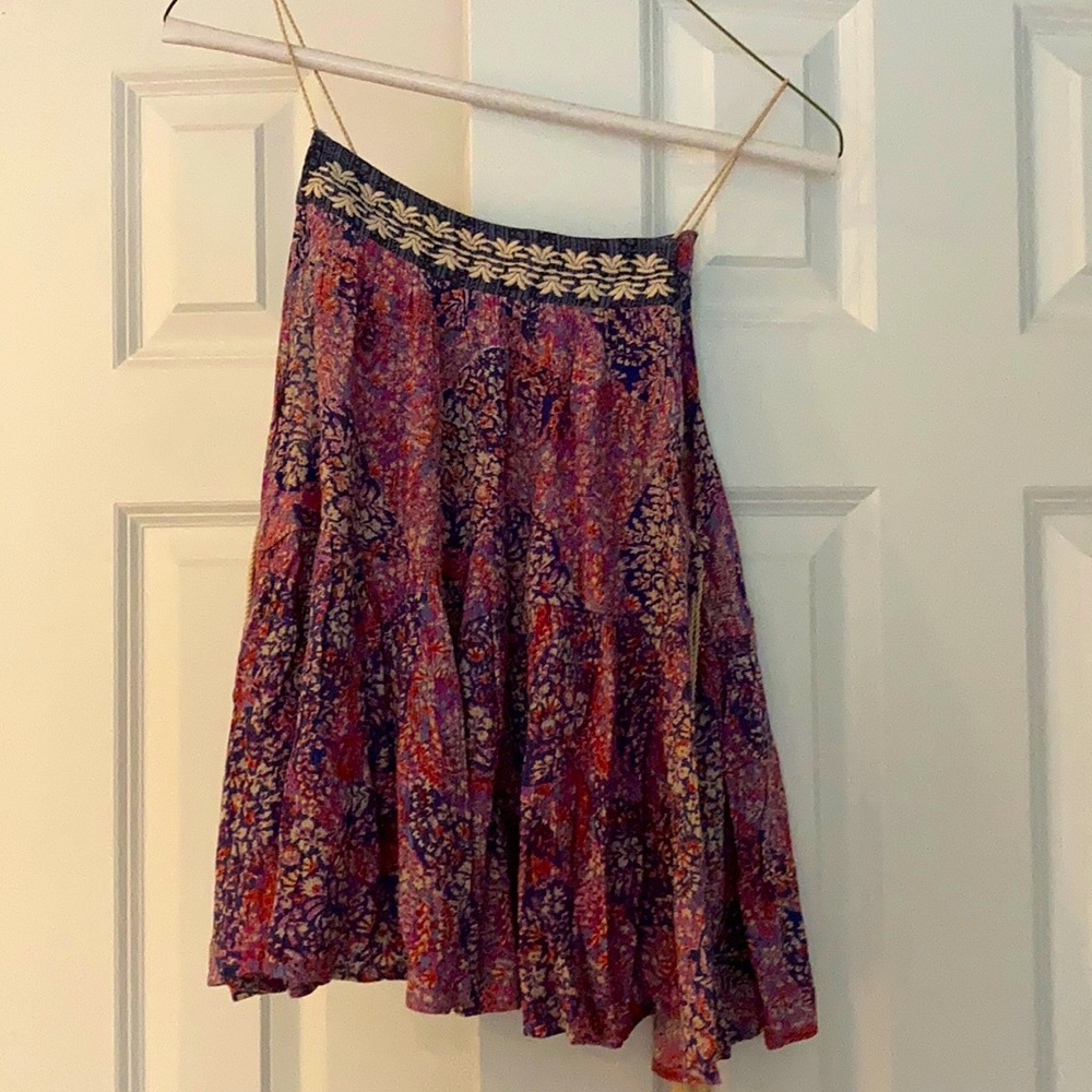 O'Neil boho swing halter